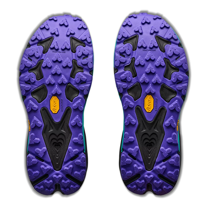 Hoka Speedgoat 7 Trail Running Shoe (Women) - Black/Electric Aqua Athletic - Running - Trail - The Heel Shoe Fitters