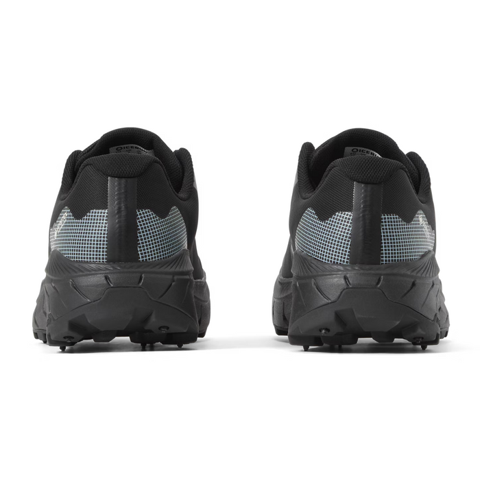 Icebug Arcus 2 BUGrip GTX Running Shoe (Men) - True Black with Studs Athletic - Running - Trail - The Heel Shoe Fitters