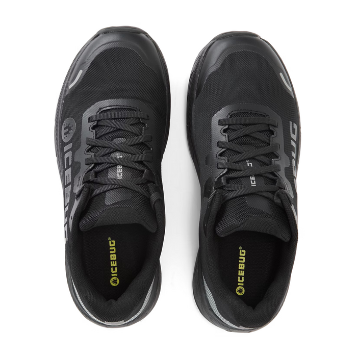 Icebug Arcus 2 BUGrip GTX Running Shoe (Women) - True Black with Studs Athletic - Running - Trail - The Heel Shoe Fitters