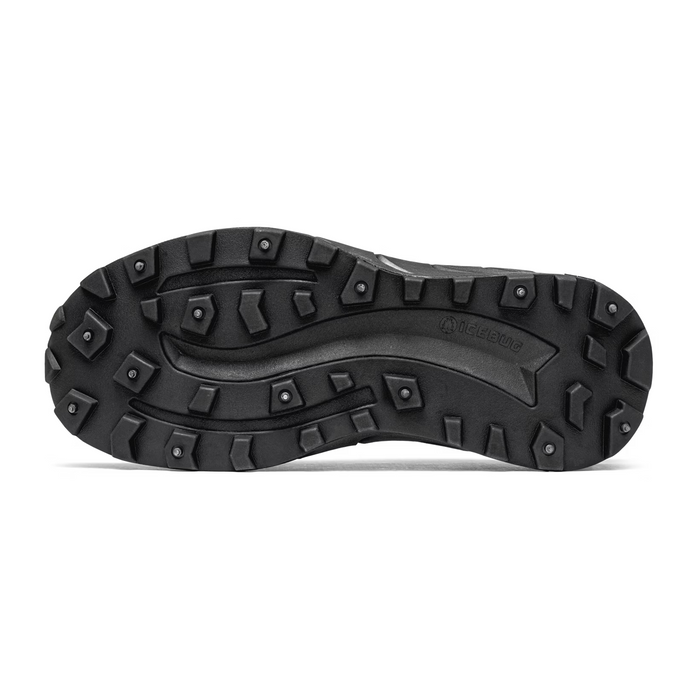 Icebug Arcus 2 BUGrip GTX Running Shoe (Women) - True Black with Studs Athletic - Running - Trail - The Heel Shoe Fitters