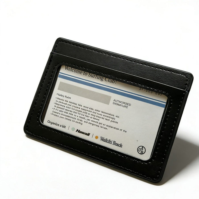 ID Card Batman PU Card Holder High-End Passport Case, Card Wallet