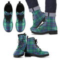 Inglis Ancient Tartan Leather Boots Footwear Shoes