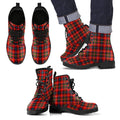 Innes Modern Tartan Leather Boots Footwear Shoes