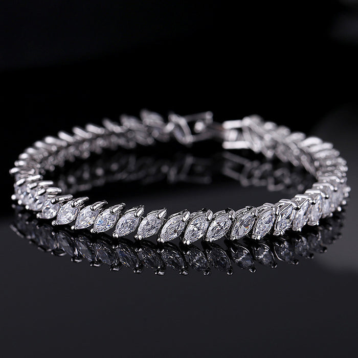 Jewelry Bracelet Bracelet Zircon Bracelet Crystal Bracelet Women's Full Diamond