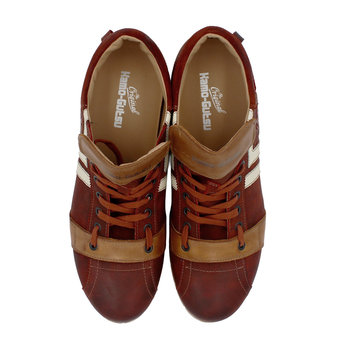 Kamo-Gutsu TIFO 030 Low Sneaker (Men) - Cancun Kerala Athletic - Casual - Lace Up - The Heel Shoe Fitters