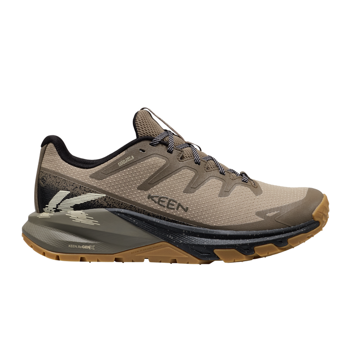 Keen Targhee Apex Waterproof Hiking Shoe (Men) - Brindle/Canteen Hiking - Low - The Heel Shoe Fitters