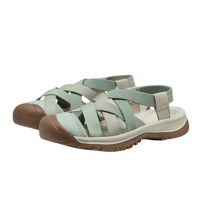 Keen Whisper Lattice Active Sandal (Women) - Lily Pad/Plaza Taupe Sandal - Active - The Heel Shoe Fitters