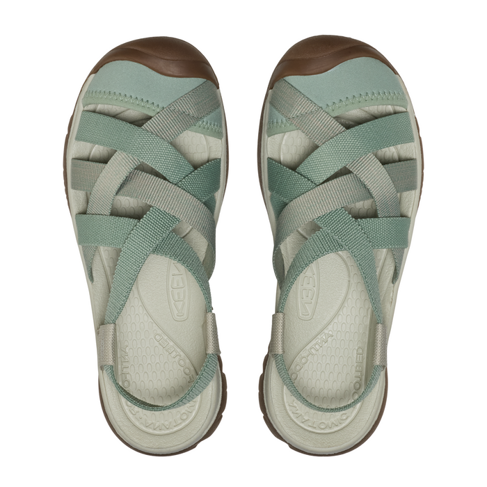 Keen Whisper Lattice Active Sandal (Women) - Lily Pad/Plaza Taupe Sandal - Active - The Heel Shoe Fitters