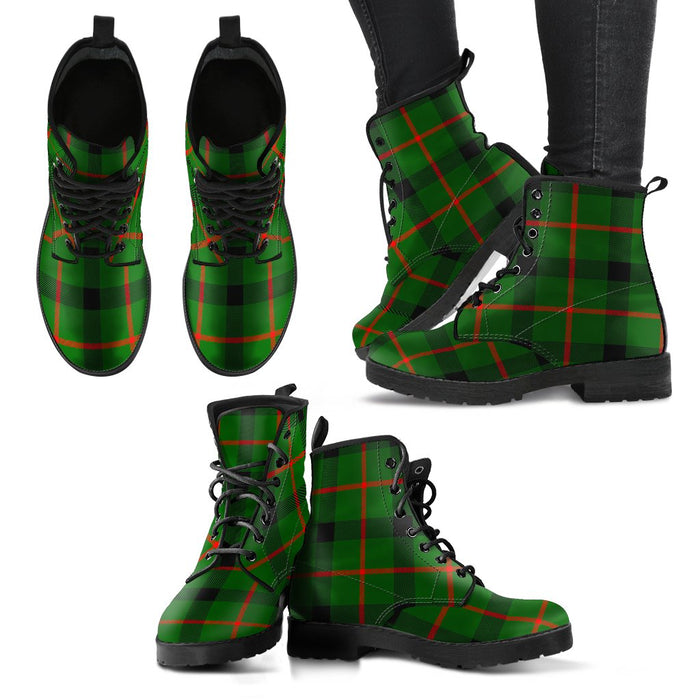 Kincaid Modern Tartan Leather Boots