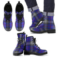 Kinnaird Tartan Leather Boots Footwear Shoes