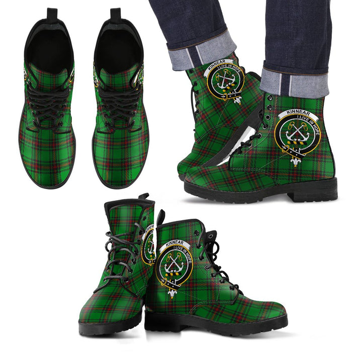 Kinnear Tartans Leather Boots Footwear Shoes