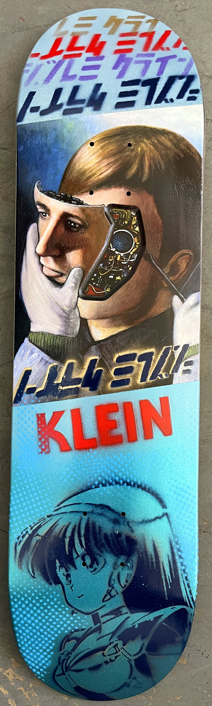 klein hammers 8.25 X 32.25 METALLIC BLUE/TEAL MIXED PROCESS 1 of 1