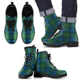 Lauder Tartan Leather Boots Footwear Shoes