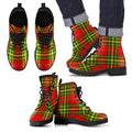 Leask Tartan Leather Boots Footwear Shoes
