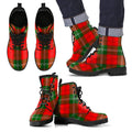 Lennox Modern Tartan Leather Boots Footwear Shoes