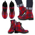 Leslie Modern Tartan Leather Boots Footwear Shoes