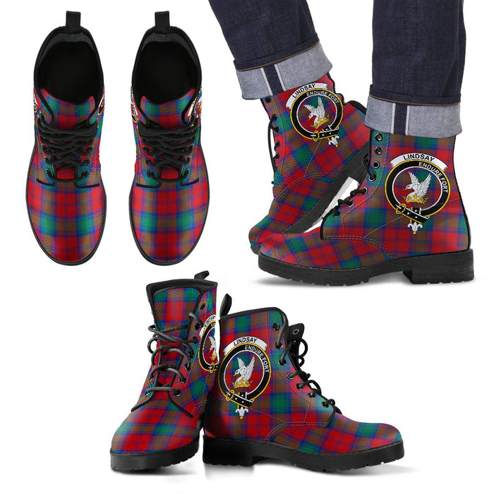 Lindsay Modern Leather Boots Footwear Shoes