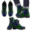 Lockhart Modern Tartan Leather Boots Footwear Shoes