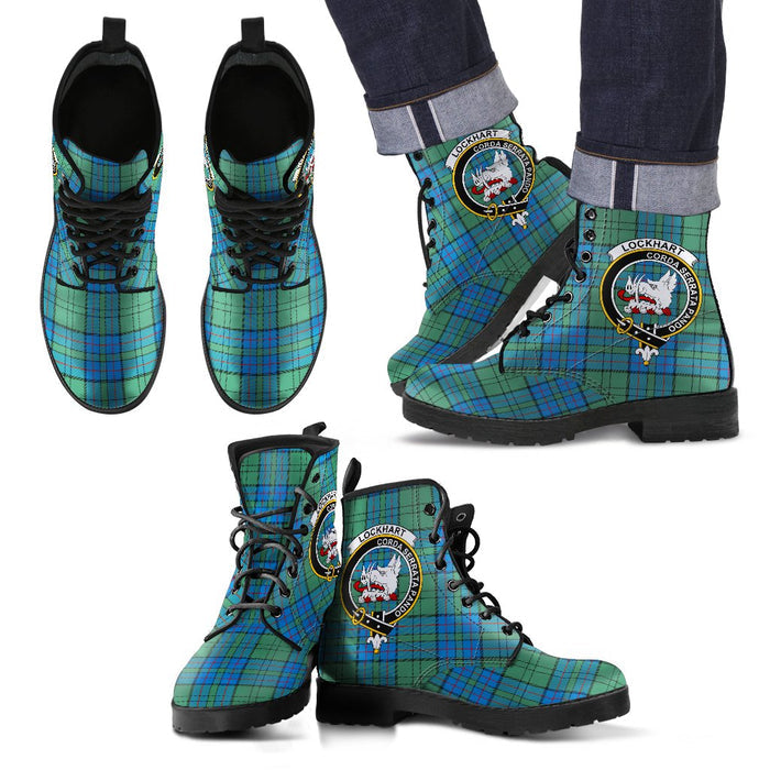 Lockhart Leather Boots Footwear Shoes