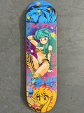 lum chan 2 8.25 X 32.25 BLUE/YELLOW MIXED PROCESS SIGNED 1 of 1