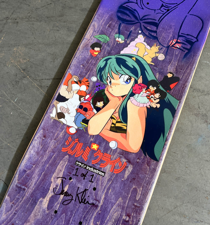 lum chan 8.25 X 32.25 PINK MIXED PROCESS SIGNED 1 of 1
