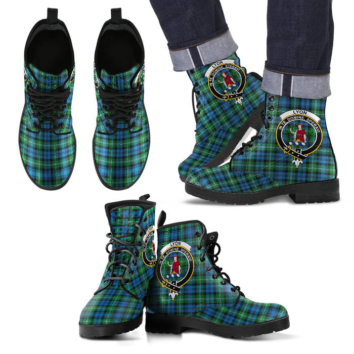 Lyon Clan Leather Boots Footwear Shoes