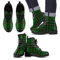 MacAlpine Modern Tartan Leather Boots Footwear Shoes