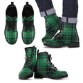MacArthur Ancient Tartan Leather Boots Footwear Shoes