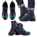 MacArthur ̢‰â?ÛÏ Milton Tartan Leather Boots Footwear Shoes