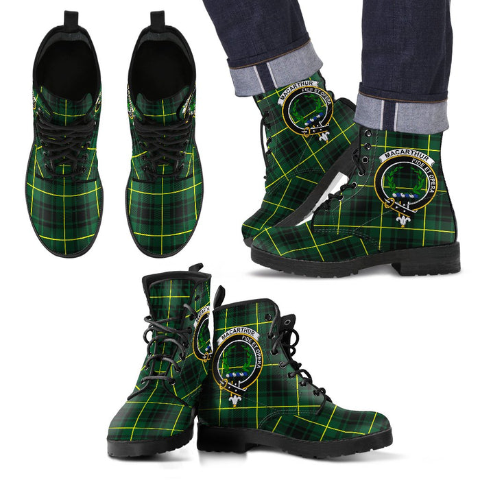 MacArthur Modern Leather Boots Footwear Shoes