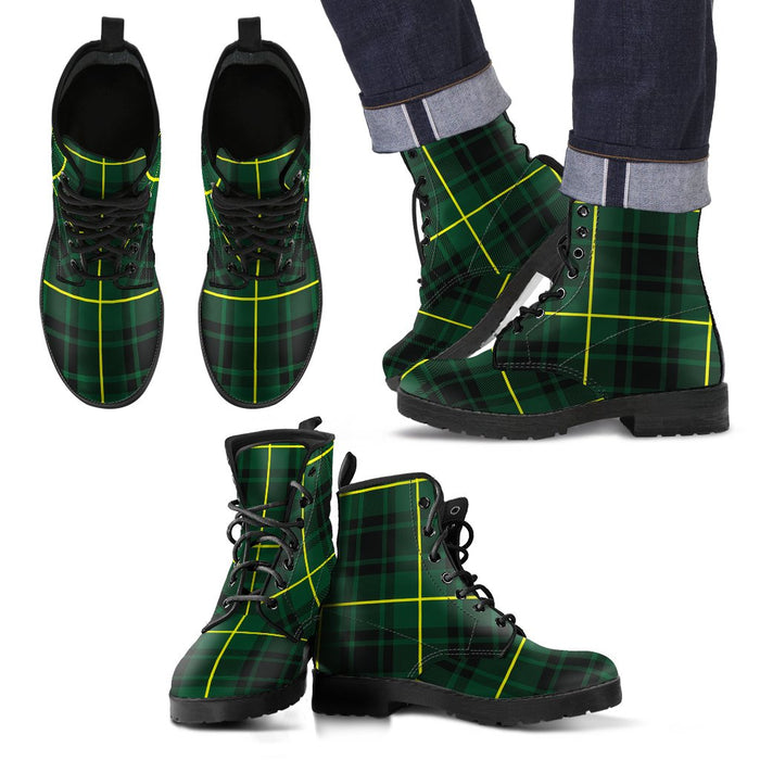 MacArthur Modern Tartan Leather Boots Footwear Shoes