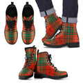 MacAulay Ancient Tartan Leather Boots Footwear Shoes