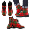 MacAulay Modern Tartan Leather Boots Footwear Shoes