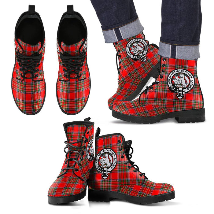 MacBean Modern Leather Boots Footwear Shoes