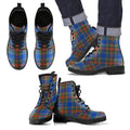 MacBeth Ancient Tartan Leather Boots Footwear Shoes