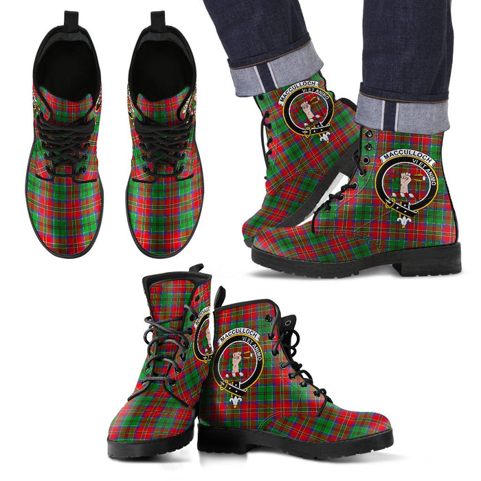MacCulloch Leather Boots Footwear Shoes