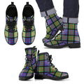 MacDonald Ancient Tartan Leather Boots Footwear Shoes