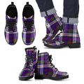 MacDonald Dress Modern Tartan Leather Boots Footwear Shoes