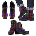 MacDonald Modern Tartan Leather Boots Footwear Shoes