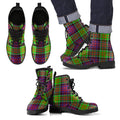 MacDonald of Clanranald Tartan Leather Boots Footwear Shoes