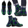 MacDonald of the Isles Hunting Modern Tartan Leather Boots Footwear Shoes