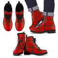 MacDonnell of Keppoch Modern Tartan Leather Boots Footwear Shoes