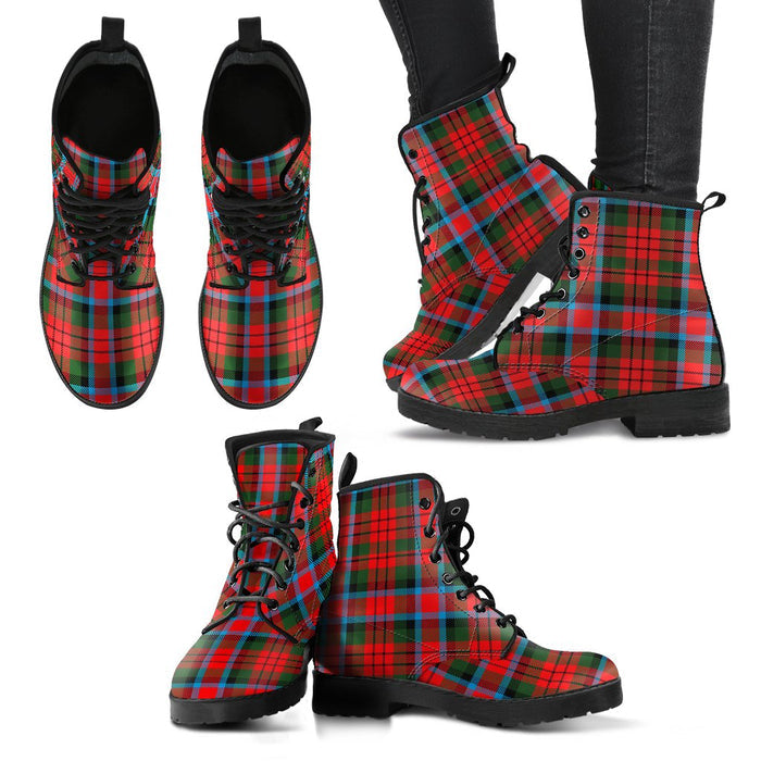 MacDuff Modern Tartan Leather Boots