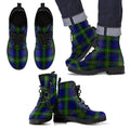 MacEwen Modern Tartan Leather Boots Footwear Shoes