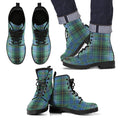 MacInnes Ancient Tartan Leather Boots Footwear Shoes