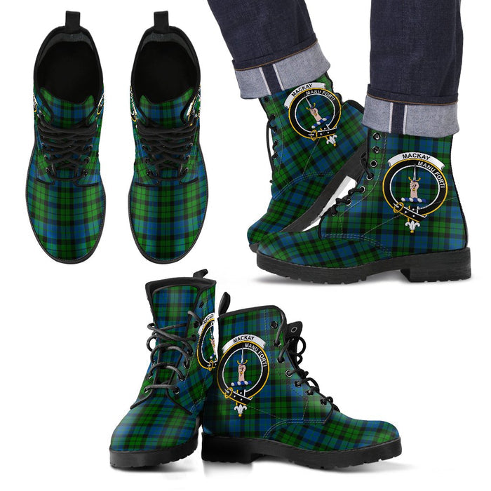 MacKay Modern Leather Boots Footwear Shoes
