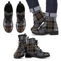 MacKay Weathered Tartan Leather Boots Footwear Shoes
