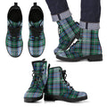 MacKenzie Dress Ancient Tartan Leather Boots Footwear Shoes