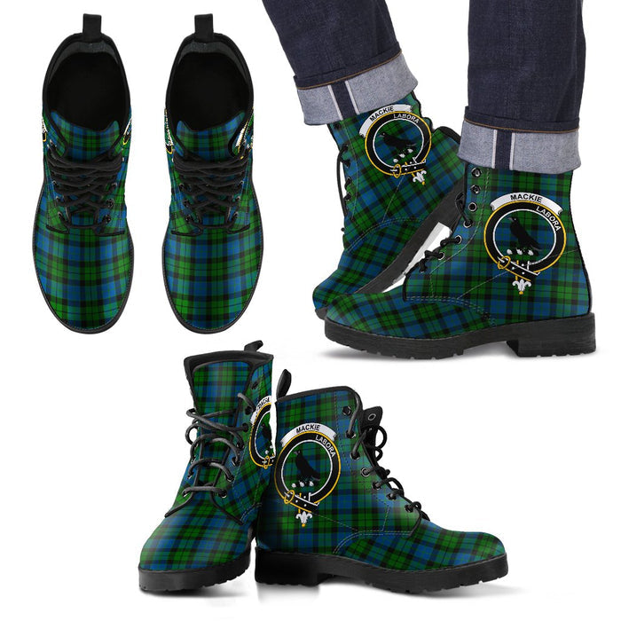MacKie Leather Boots Footwear Shoes