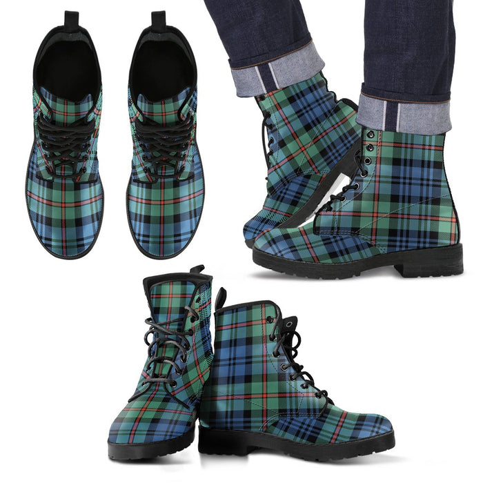 MacKinlay Ancient Tartan Leather Boots Footwear Shoes